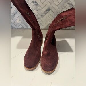 KorkEase- Boots -7- Burgundy- worn once